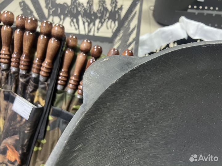 Садж сковорода 510 мм чугунный Узбекистан