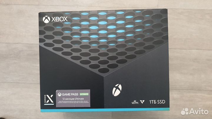 Коробка от Xbox series X в хорошем состоянии