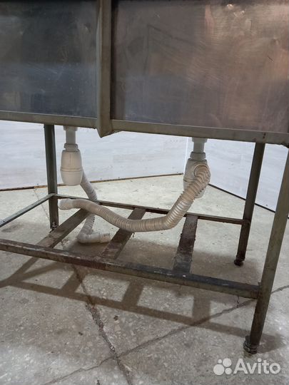 Ванна моечная 2-х секционная