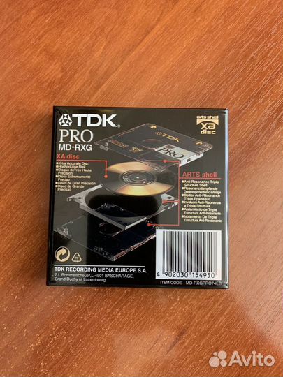 Mini Disc TDK MD-RXG PRO