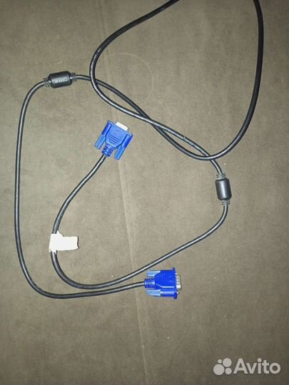 Кабель VGA + Кабель для блока питания