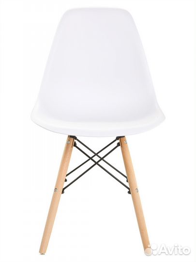 Стул в стиле eames DSW,белый, 1 шт