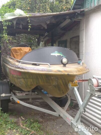 Лодка с прицепом