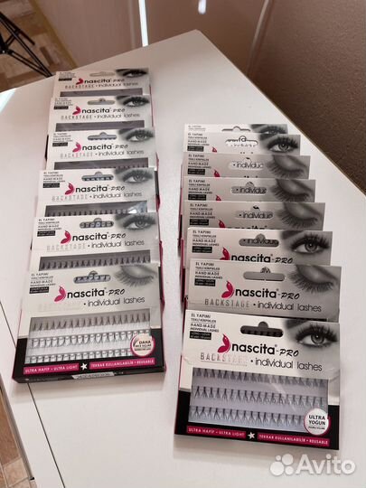 Ресницы пучки ленты Romanovamakeup