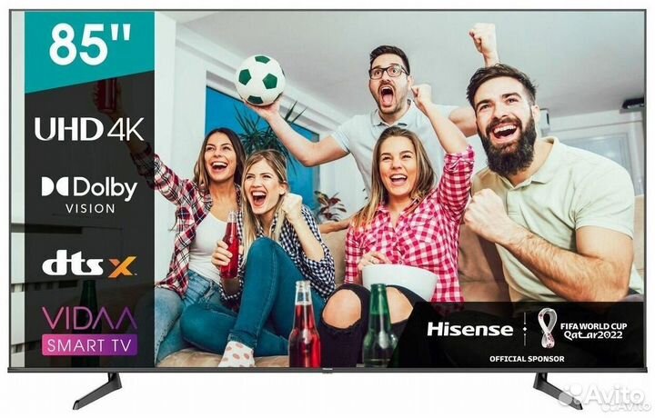 Новый телевизор Hisense 85A6BG