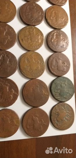 Подборка гуртовых двушек 18 века