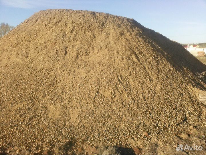 Гравий, песок кладочный, цемент, кирпич,ж/б кольца