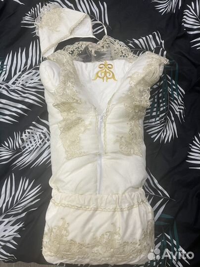 Конверт на выписку зимний для девочки