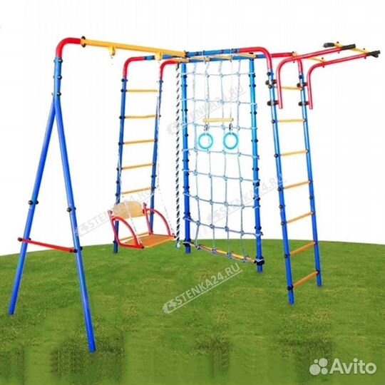 Купить Уличный Дачник Атлет с сеткой для лазания