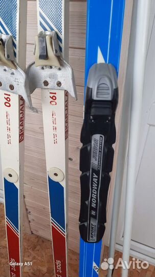 Лыжи беговые с ботинками