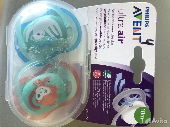 Соска пустышка avent 18