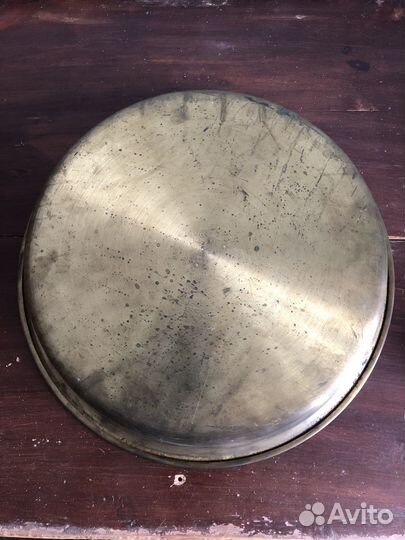 Латунный таз СССР с клеймом