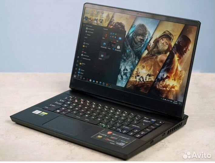Игровой Ноутбук MSI с картой rtx 3070