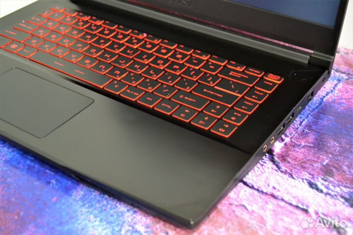 Игровой ноутбук MSI 144гц в рассрочку