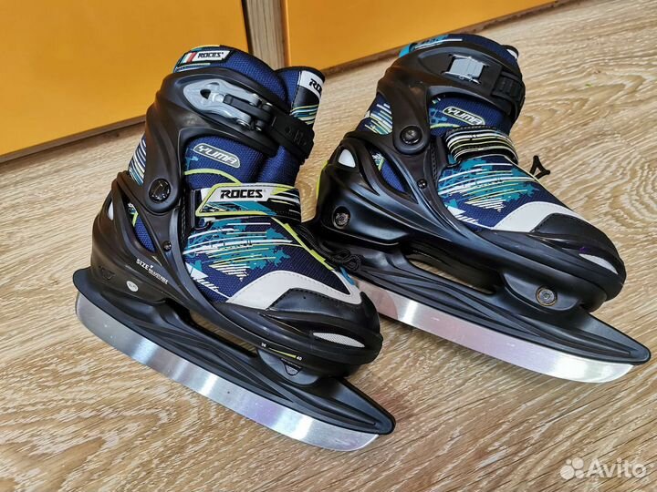 Коньки хоккейные Roces yuma раздвижные, 36-40