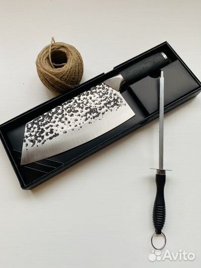 Кованный топорик Нож Киритцуке