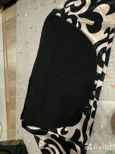 Платок с мехом норки