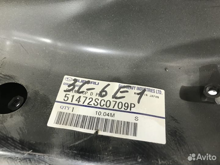 Стойка левая задняя Subaru Forester S12