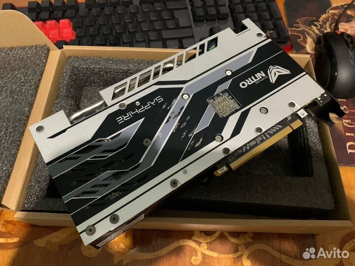 Видеокарта AMD Radeon RX580 4GB sapphire nitro+