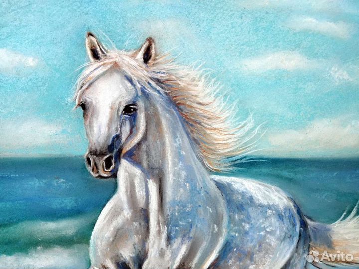 Интерьерная картина с лошадью