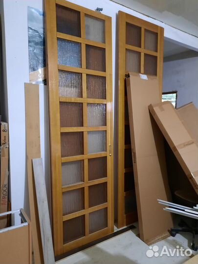 Двери межкомнатные раздвижные из массива дуба