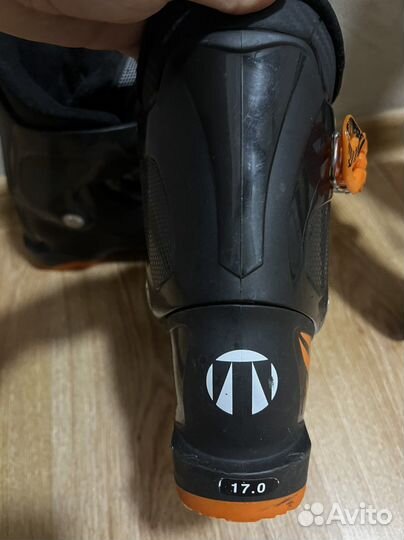 Комплект горные лыжи и ботинки детские