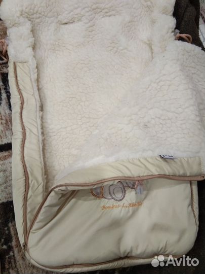 Зимний конверт в коляску