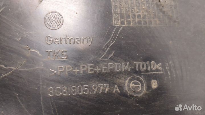 Защита арок (подкрылок) левая передняя Volkswagen Passat CC