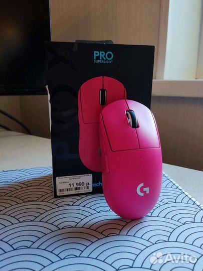 Игровая Мышь Logitech G pro x superlight pink