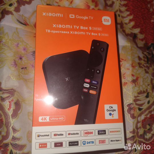 Приставка Xiaomi Mi TV Box S 2nd Gen 4k MDZ-28-AA