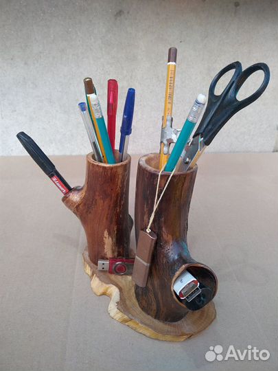 Подарочные подставки для ручек карандашей флешек