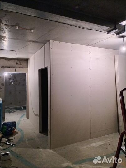 Монтаж гипсокартона