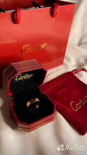 Кольцо Cartier Love жёлтое золото