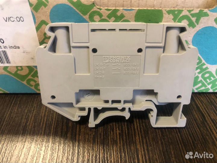 Клеммы phoenix contact с расходниками