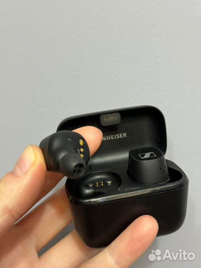 Наушники Sennheiser CX plustw1 Black Bluetooth