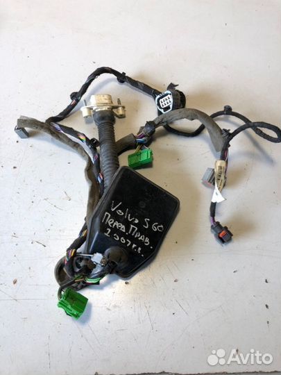 Проводка двери передняя правая Volvo S60