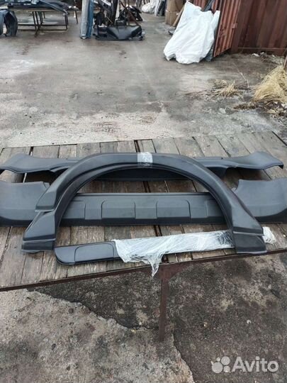 Пластиковый обвес нива 3д