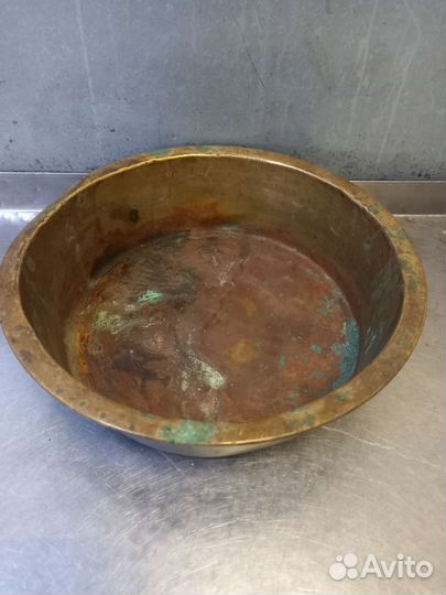 Тазик латунь