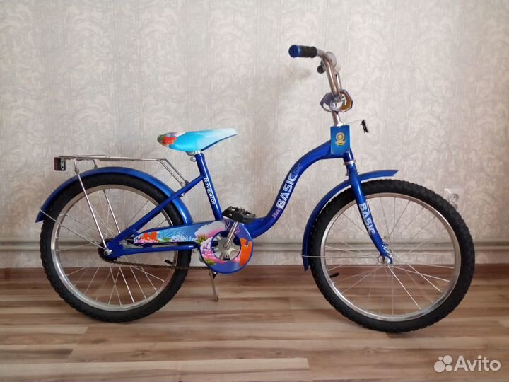 Новый велосипед 20 дюймов Навигатор Basic (синий)