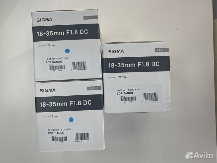 Sigma 18 35 f1.8 Canon