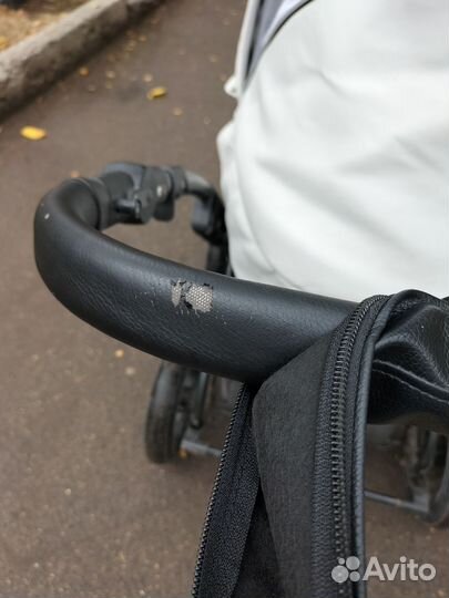 Коляска 2 в 1 Indigo эко кожа