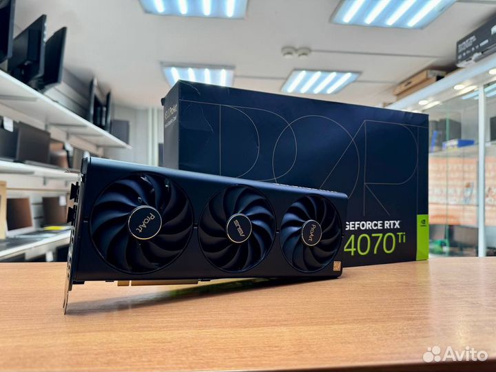 Asus rtx 4070 ti ProArt dns с чеком 2.5 года гаран