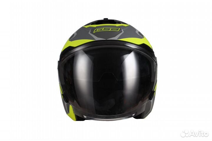 Шлем G-263 green camo, grey mattyellow