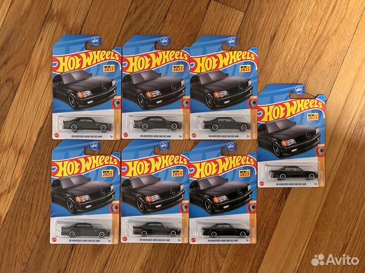 Hot Wheels '89 Mercedes-Benz 560 SEC AMG