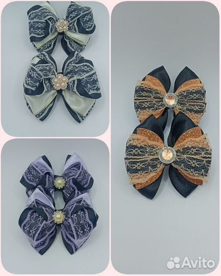 Резинки для волос ручной работы