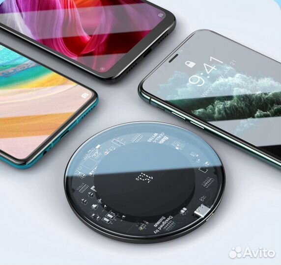 Быстрая беспроводная зарядка Baseus