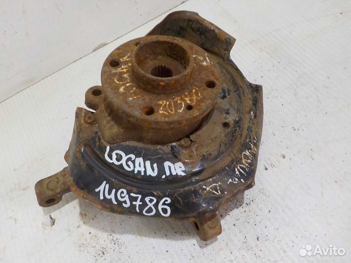 Кулак поворотный передний правый Renault Logan