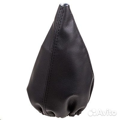 Пыльник ручки кпп Лада 2108-09 экокожа черный