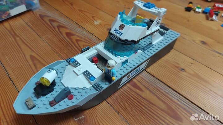 Lego кубики, глиноликий, полиция