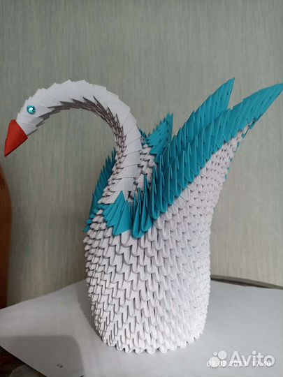 Лебедь из модулей